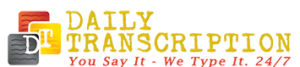 Daily Transcription Logo
